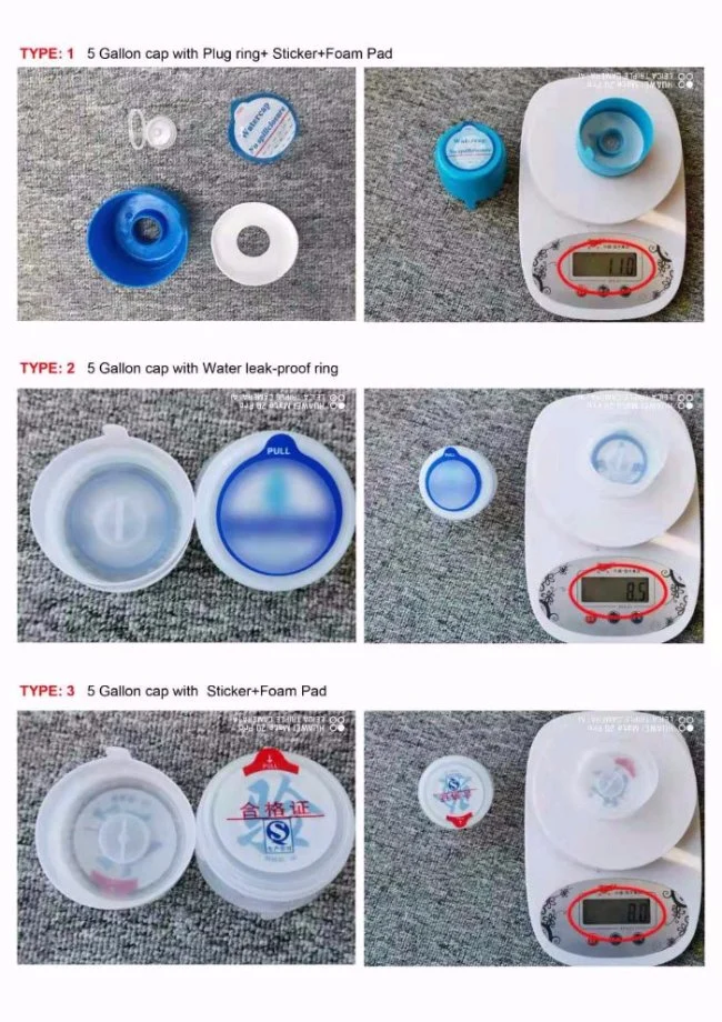 Non-Spill 5 Gallon Bottle 20L Water Bottle Cap Plastic Bottle Cap Tapa De Botella De Plastico