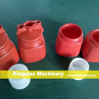 Macchina da taglio per collo di bottiglia Kingplas Equipment per barile di plastica Kp