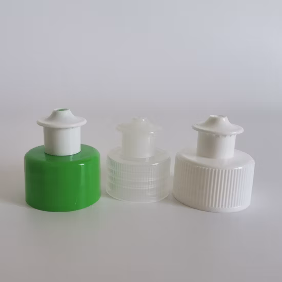 28/410 Pull Push Cap Coperchi Tappi Tappo in plastica per bottiglia
